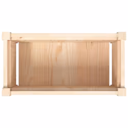 vidaXL Garden Planters Flower Pot Planter Box Plant Pot 2 pcs Solid Wood Pine - Additional view 8
