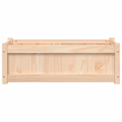 vidaXL Garden Planter Flower Pot Outdoor Planter Box Plant Pot Solid Wood Pine - Additional view 4