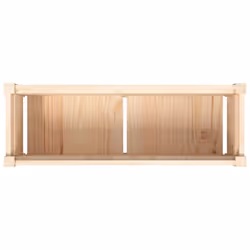 vidaXL Garden Planter Flower Pot Outdoor Planter Box Plant Pot Solid Wood Pine - Additional view 7