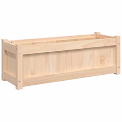 vidaXL Garden Planters Flower Pot Planter Box Plant Pot 2 pcs Solid Wood Pine - Additional view 4