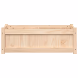 vidaXL Garden Planters Flower Pot Planter Box Plant Pot 2 pcs Solid Wood Pine - Additional view 5