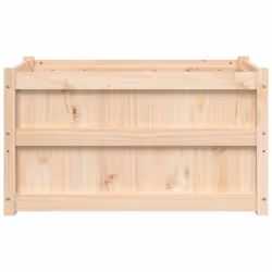 vidaXL Garden Planter Flower Pot Outdoor Planter Box Plant Pot Solid Wood Pine - Additional view 4