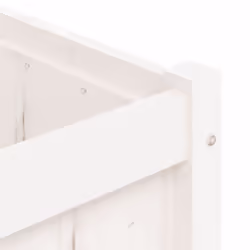 vidaXL Garden Planter Patio Flower Pot Plant Pot Planter Box Solid Wood Pine - white pine - Additional view 8