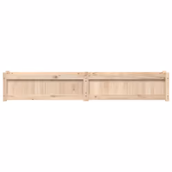 vidaXL Garden Planters Patio Flower Pot Plant Pot Planter Box Solid Wood Pine - natural pine, 2 pcs - Additional view 4