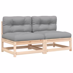 VidaXL 838085, Grey, Wood, 110 kg, Adults & Children, 12 cm, 70 cm