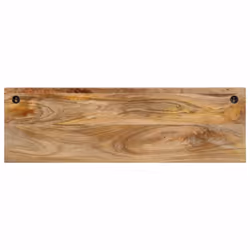 vidaXL Wall-mounted Coat Rack with 5 Hooks Wall Coat Hook Solid Wood Mango