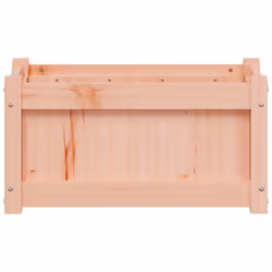 vidaXL Garden Planter Patio Flower Pot Planter Box Plant Pot Solid Wood Pine - natural douglas, 2 pcs - Additional view 5