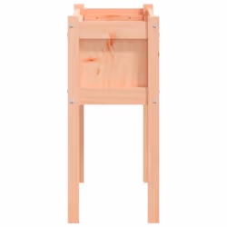 vidaXL Garden Planters with Legs Patio Flower Pot Plant Pot Solid Wood Pine - natural douglas, 1 pcs - Additional view 5