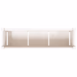 vidaXL Garden Planter with Legs Flower Pot Plant Pot White Solid Wood Pine - Additional view 7