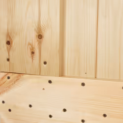 vidaXL Sliding Door with Hardware Set Interior Door Barn Door Solid Wood Pine - Additional view 5
