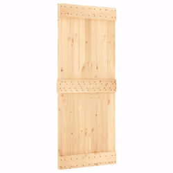 vidaXL Sliding Door with Hardware Set Interior Door Barn Door Solid Wood Pine