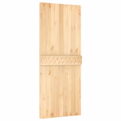 vidaXL Sliding Door with Hardware Set Interior Door Barn Door Solid Wood Pine - Additional view 4