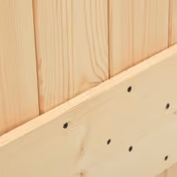 vidaXL Sliding Door with Hardware Set Interior Door Barn Door Solid Wood Pine - Additional view 5