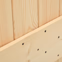 vidaXL Sliding Door with Hardware Set Interior Door Barn Door Solid Wood Pine - Additional view 5