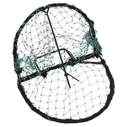 vidaXL Bird Trap Humane Live Hunting Cage Trap for Small Birds Green Steel - 20 cm