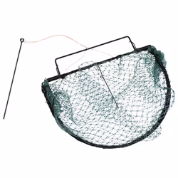 vidaXL Bird Trap Humane Live Hunting Cage Trap for Small Birds Green Steel - 40 cm