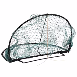 vidaXL Bird Trap Humane Live Hunting Cage Trap for Small Birds Green Steel - 40 cm - Additional view 4