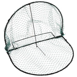 vidaXL Bird Trap Humane Live Hunting Cage Trap for Small Birds Green Steel - 50 cm
