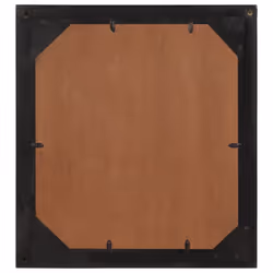 vidaXL Bathroom Mirror Wall-mounted Vanity Mirror Glass and Solid Wood Mango - Additional view 2