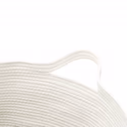 vidaXL Storage Basket Laundry Basket Washing Basket Laundry Hamper Cotton - grey - Additional view 5