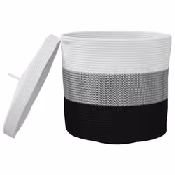 VidaXL 358499 storage box Black, Grey, White - Additional view 4