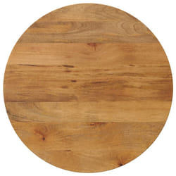 vidaXL Table Top Replacement Board Dining Table Top Wooden Furniture Top Round - 25 mm