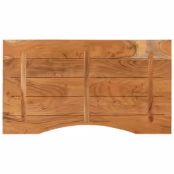 vidaXL Desk Top Replacement Dining Table Top Rectangular Solid Wood Acacia - 90 x 50 x 2.5 cm - Additional view 4