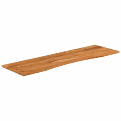 vidaXL Desk Top Replacement Dining Table Top Rectangular Solid Wood Acacia - 140 x 50 x 2.5 cm - Additional view 2