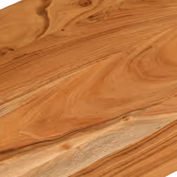 vidaXL Desk Top Replacement Dining Table Top Rectangular Solid Wood Acacia - 80 x 60 x 2.5 cm - Additional view 5