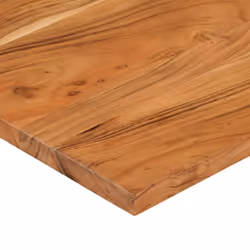 vidaXL Desk Top Replacement Dining Table Top Rectangular Solid Wood Acacia - 80 x 60 x 2.5 cm - Additional view 7