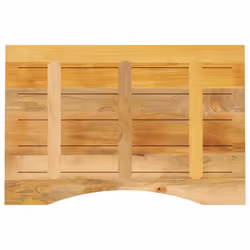 vidaXL Desk Top Replacement Dining Table Top Rectangular Solid Wood Acacia - 100 x 50 x 2.5 cm - Additional view 4