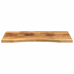 vidaXL Desk Top Replacement Dining Table Top Rectangular Solid Wood Acacia - 80 x 60 x 2.5 cm - Additional view 2