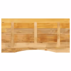 vidaXL Desk Top Replacement Dining Table Top Rectangular Solid Wood Acacia - 110 x 60 x 2.5 cm - Additional view 4