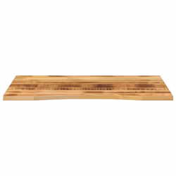 vidaXL Desk Top Replacement Dining Table Top Rectangular Solid Wood Acacia - 100 x 80 x 2.5 cm - Additional view 2