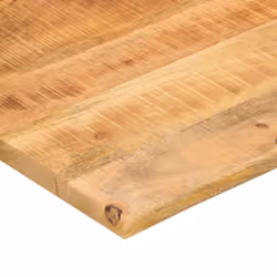vidaXL Desk Top Replacement Dining Table Top Rectangular Solid Wood Acacia - 100 x 80 x 2.5 cm - Additional view 5