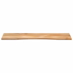 vidaXL Desk Top with Curve Replacement Dining Table Top Solid Wood Rough Mango - Additional view 2
