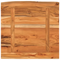 vidaXL Wall Shelf Floating Shelf Wall Rack Square Solid Wood Acacia Live Edge - Additional view 4