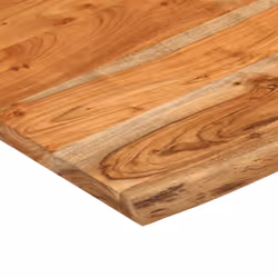 vidaXL Wall Shelf Floating Shelf Wall Rack Square Solid Wood Acacia Live Edge - Additional view 6