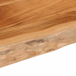 vidaXL Wall Shelf Floating Shelf Rack Rectangular Solid Wood Acacia Live Edge - Additional view 5