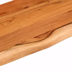 vidaXL Wall Shelf Floating Shelf Rack Rectangular Solid Wood Acacia Live Edge - Additional view 5