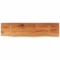 vidaXL Wall Shelf Floating Shelf Rack Rectangular Solid Wood Acacia Live Edge - Additional view 4