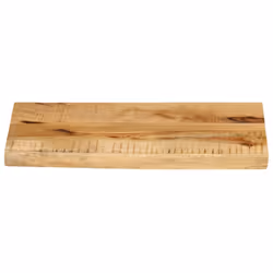 vidaXL Table Top Replacement Dining Table Top Live Edge Solid Wood Rough Mango