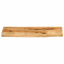 vidaXL Table Top Replacement Dining Table Top Live Edge Solid Wood Rough Mango