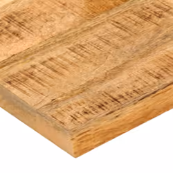 vidaXL Table Top Replacement Dining Table Top Live Edge Solid Wood Rough Mango - Additional view 5