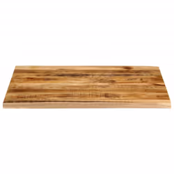 vidaXL Table Top Replacement Dining Table Top Live Edge Solid Wood Rough Mango - Additional view 2