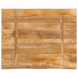 vidaXL Table Top Replacement Dining Table Top Live Edge Solid Wood Rough Mango - Additional view 4
