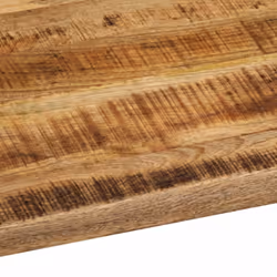 vidaXL Table Top Replacement Dining Table Top Live Edge Solid Wood Rough Mango - Additional view 6
