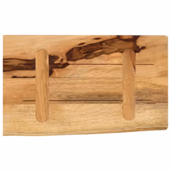 vidaXL Table Top Replacement Dining Table Top Live Edge Solid Wood Rough Mango - Additional view 4