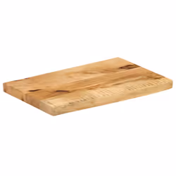 vidaXL Table Top Replacement Dining Table Top Live Edge Solid Wood Rough Mango