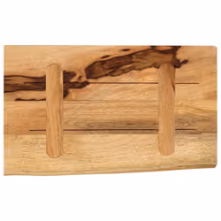 vidaXL Table Top Replacement Dining Table Top Live Edge Solid Wood Rough Mango - Additional view 4